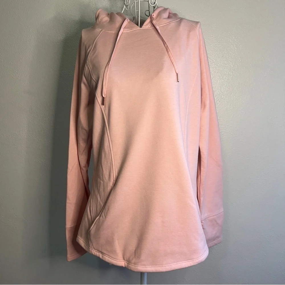 Athletic Works petal pink hooded sweatshirt Sz L(12-14) Preowned. Like new.